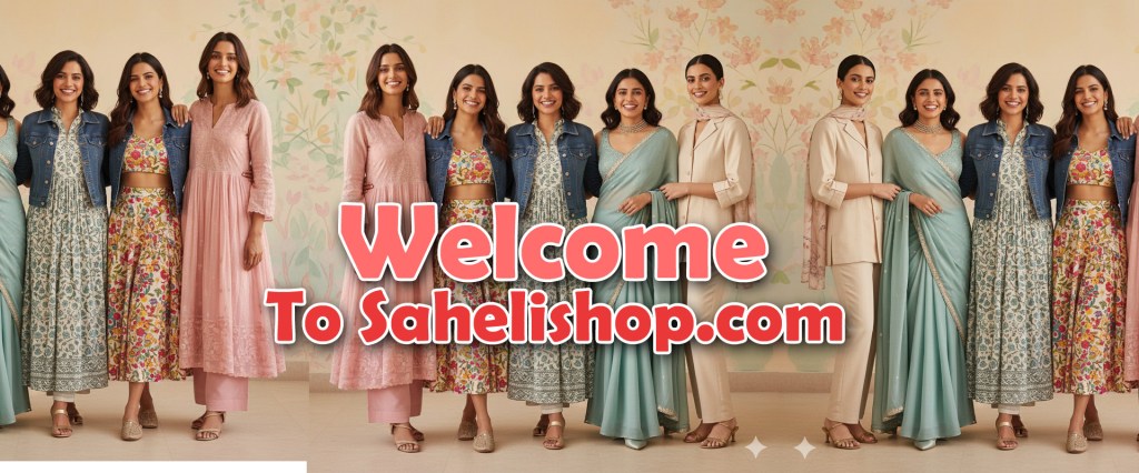 Welcome to SaheliShop – आपकी Digital Saheli for Fashion, Beauty &&nbsp;Lifestyle