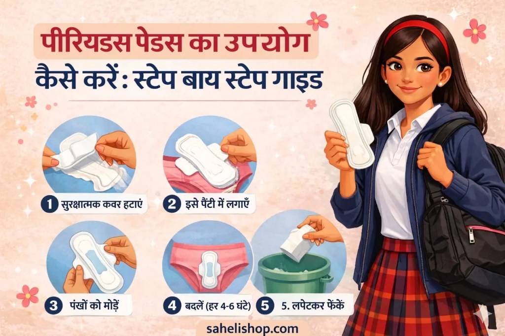 पीरियड में पैड का उपयोग कैसे करें – स्टेप-बाय-स्टेप गाइड