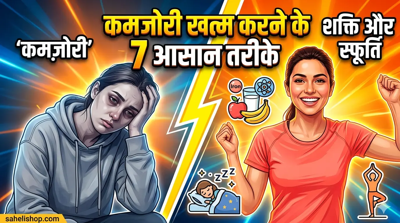 महिलाओं में कमजोरी दूर करने के उपाय (Complete Guide)