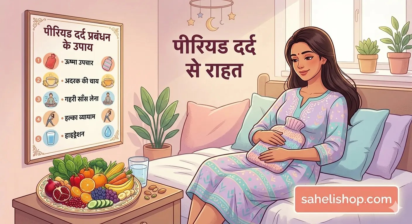 hot water treatment for period pain relief. sahelishop.com