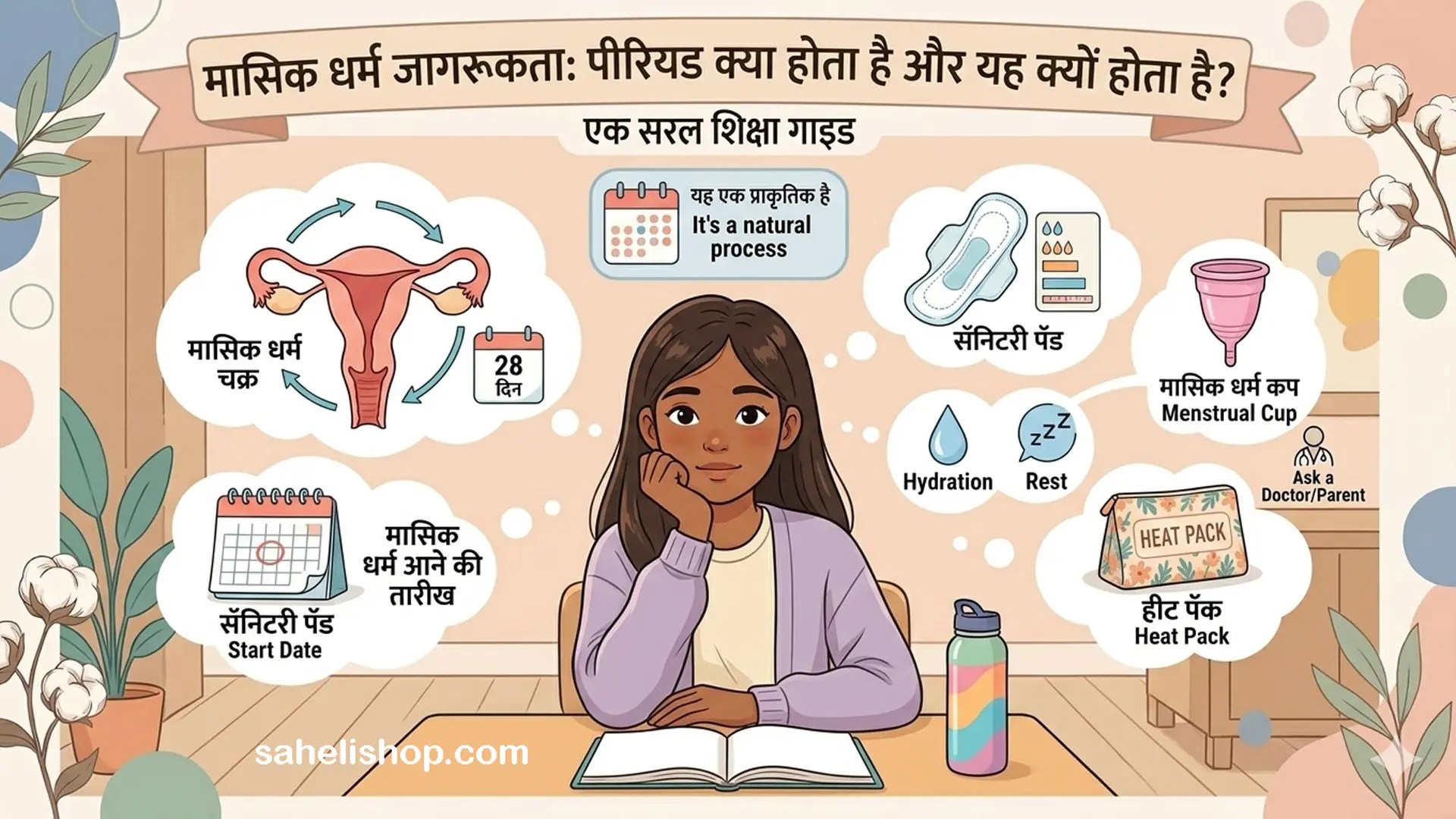 period kya hai aur ye kayonhota hai puri jankari by saheligyan