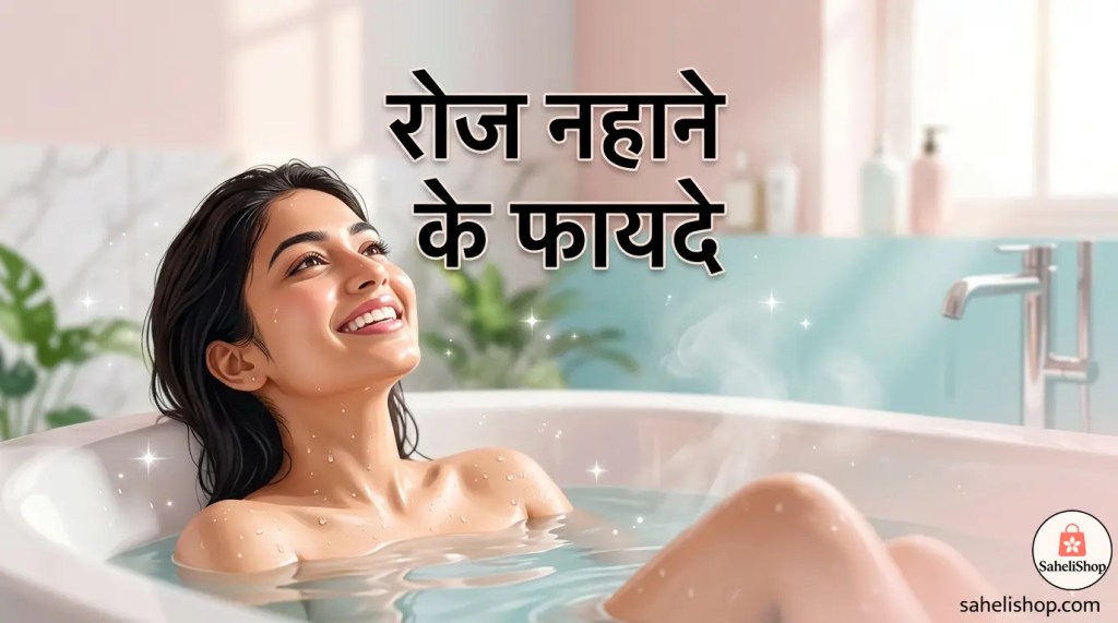 रोज नहाने के फायदे: सेहत, सुंदरता और आत्मविश्वास का आसान&nbsp;रहस्य