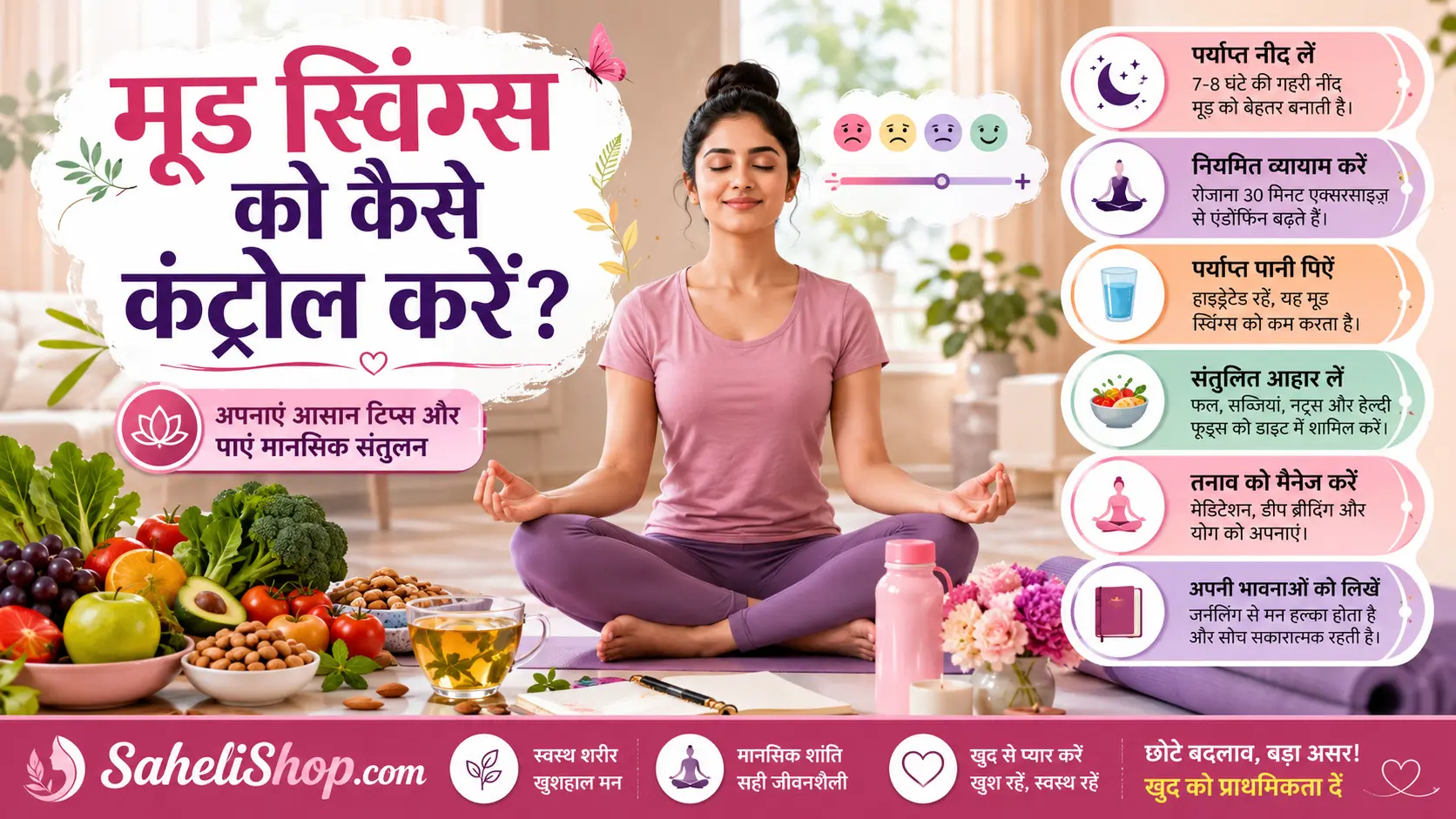 मूड स्विंग्स (Mood Swings) क्या हैं? कारण, लक्षण, घरेलू उपाय, हार्मोन और महिलाओं के लिए संपूर्ण गाइड